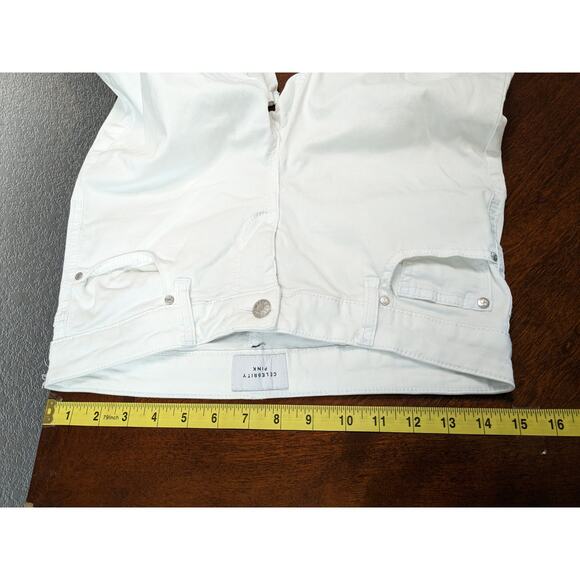 Celebrity Pink Jeans 7/28 White Womens Skinny Mid Rise Body Sculpt Staple‎ Denim - Picture 6 of 10